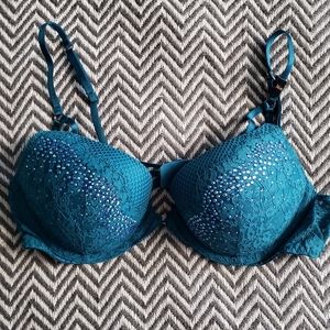 Teal VS Bra